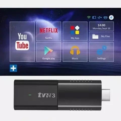 ТВ-приставка Android smartTV Stick TVR3 (2/16 GB) Код: TVR3