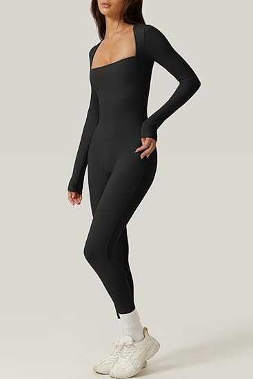 QINSEN Дамски секси еластичен гащеризон - НОВИ