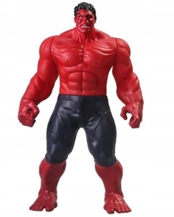 Червена фигурка Хълк 25см / Фигурки спайдърмен/Зелен Хълк