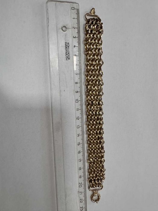Златна гривна 14К 585-21,49 г