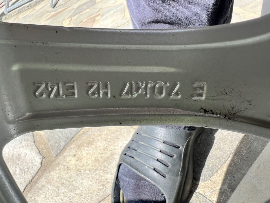 Jante AUDI A4 A5 A7 A3 Originale stare ca noi 17" 5x112, 57.1 mm gaura