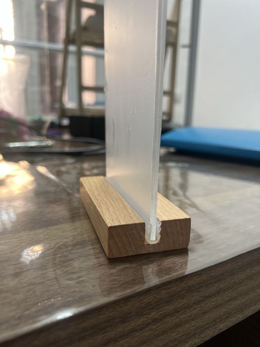 Акриловая карта для стола