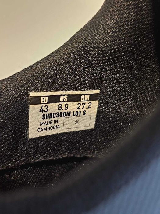 Pantofi Ciclism Șosea Shimano SH-RC300ML Negri - Mărimea 43