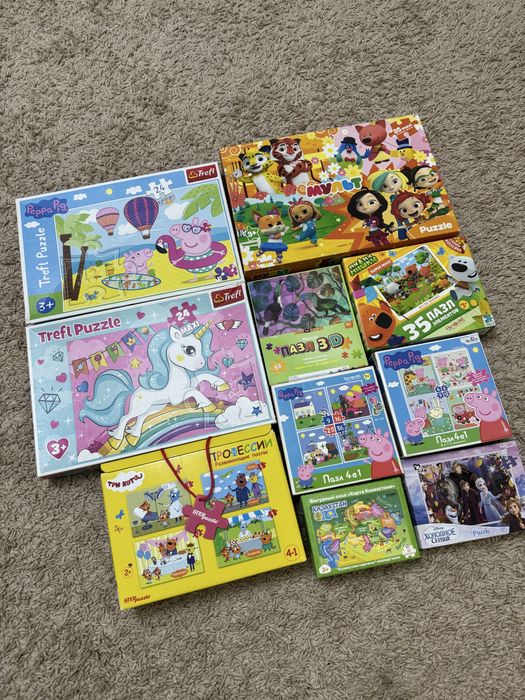 Продаю пазлы для детей