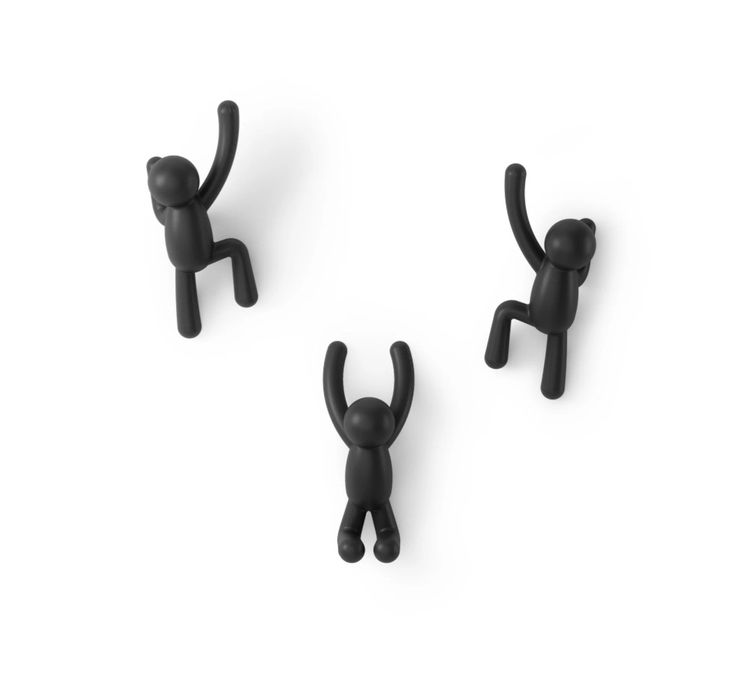 Cuier de perete negru