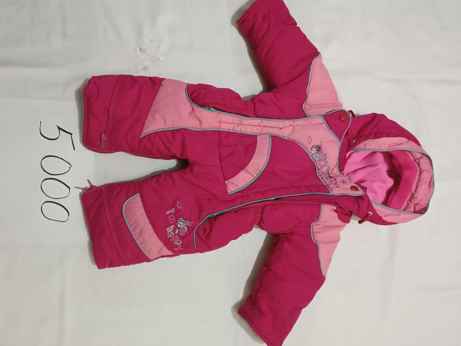 Зимний костюм для девочки