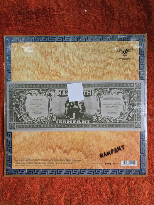 Продается виниловая пластинка NAZARETH-RAMPANT