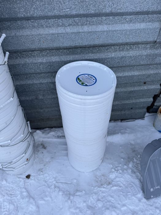 Ведра пластмассовые