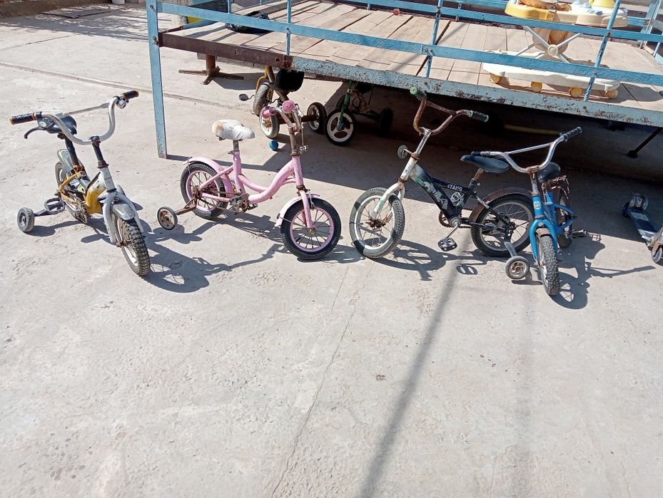 Детский велосипедтер сатылады