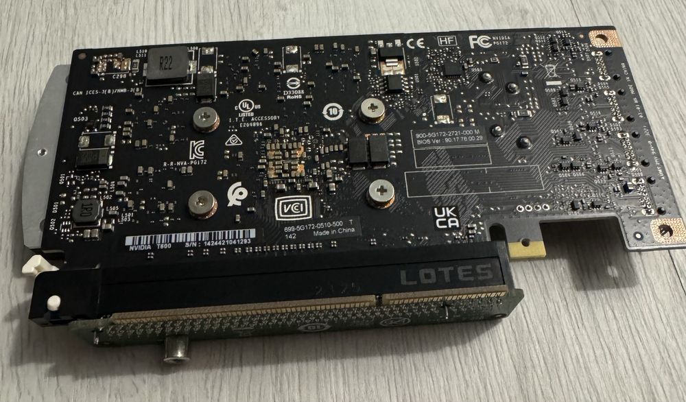 Placa Video Nvidia Quadro T600 4GB GDDR6