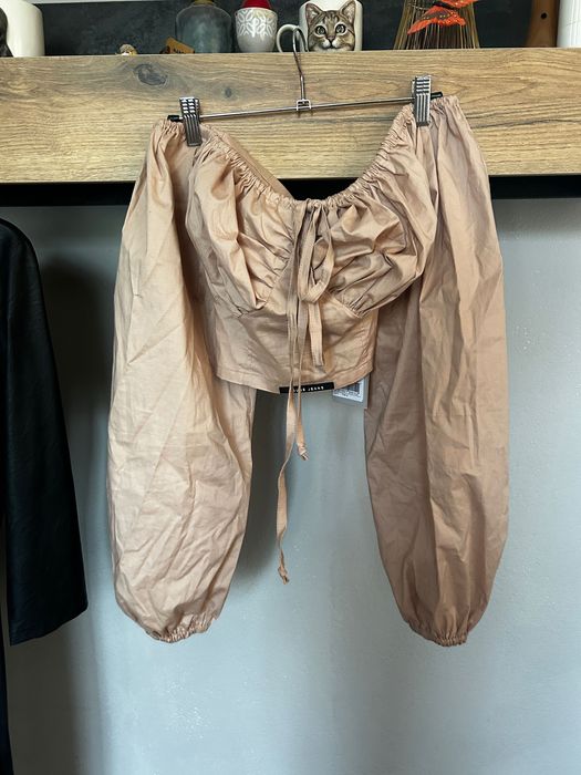 Ново бюстие с буфан ръкав Pause jeans