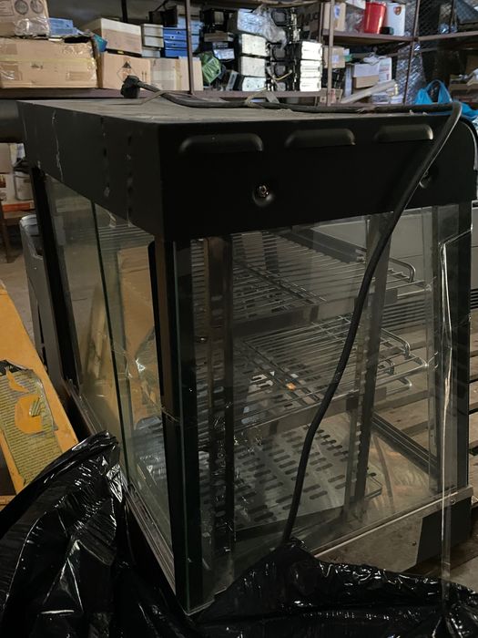 Vitrina profesionala calda cu 3 nivele Maxigel