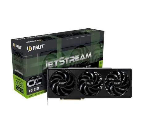4080  Super 16 gb Palit Jetstream видеокарта Nvidia RTX