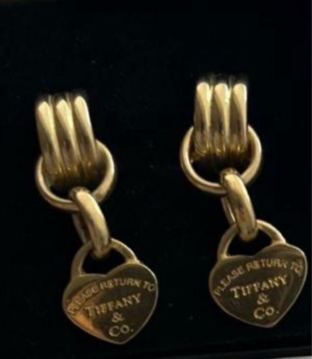 Продам золотые серги Tiffany italy 585