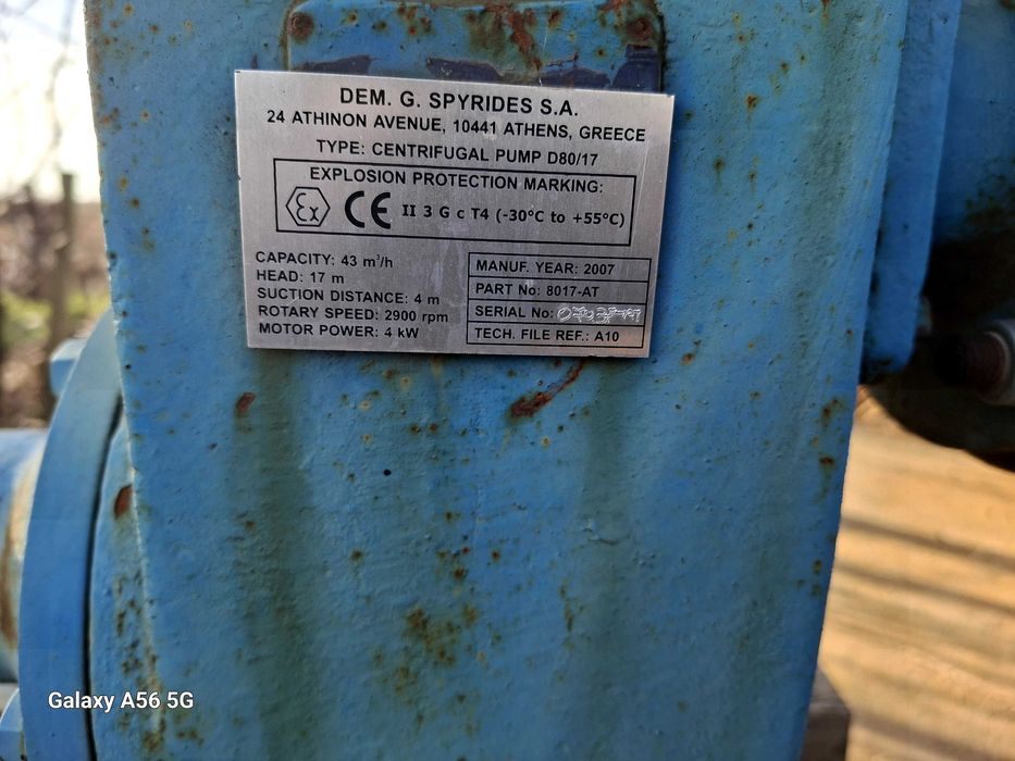 Pompa centrifugala cu Apometru profesional