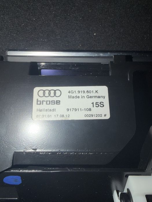 Audi a6 c7 навигация