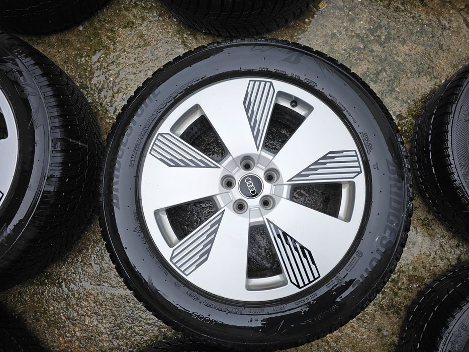 Jante originale Audi Q7 + Anvelope iarna dot 2022 - 255 55 19