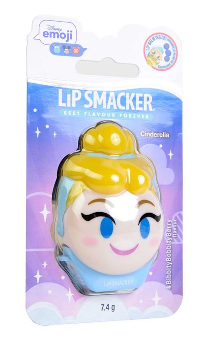 Балсам за устни за деца Disney Emoji Cinderella Интелфарм Lip Smacker
