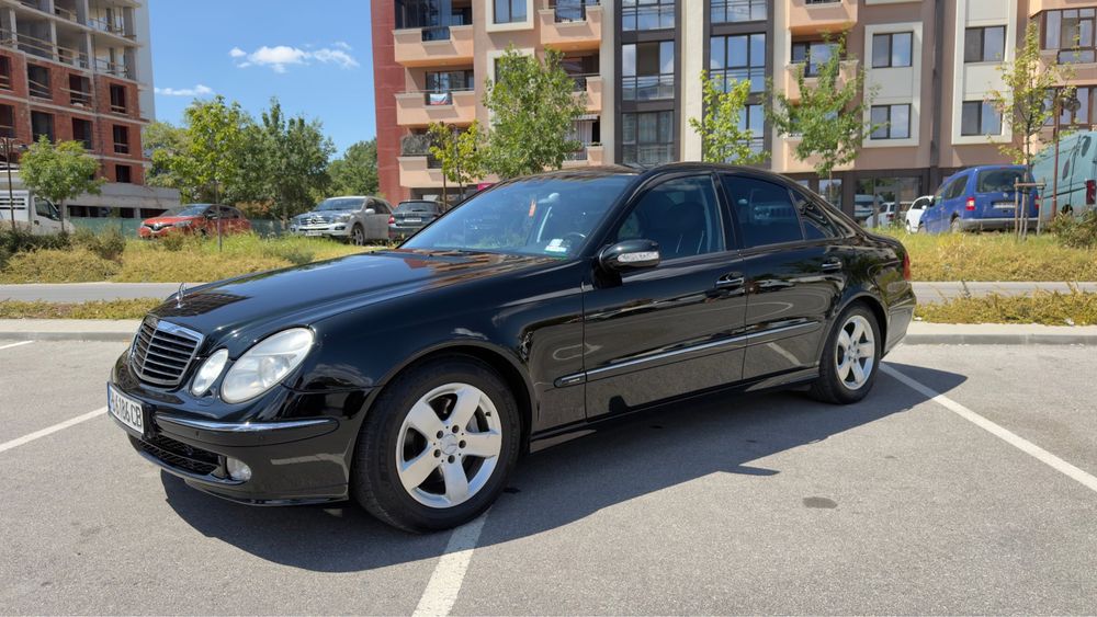 Mercedes E320 бензин-газ