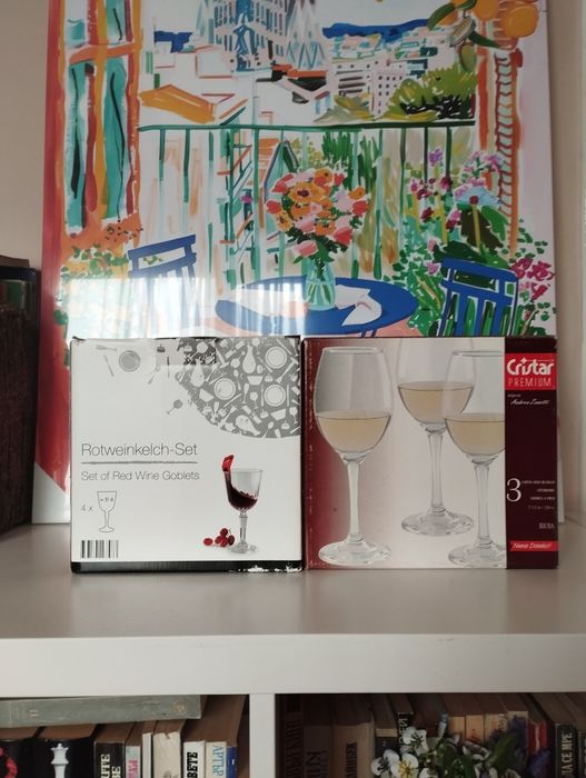 Нови чаши за вино