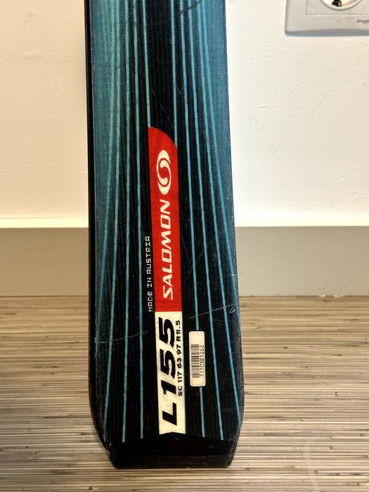 Schiuri Salomon Streetracer 155 cm + legături Salomon S710