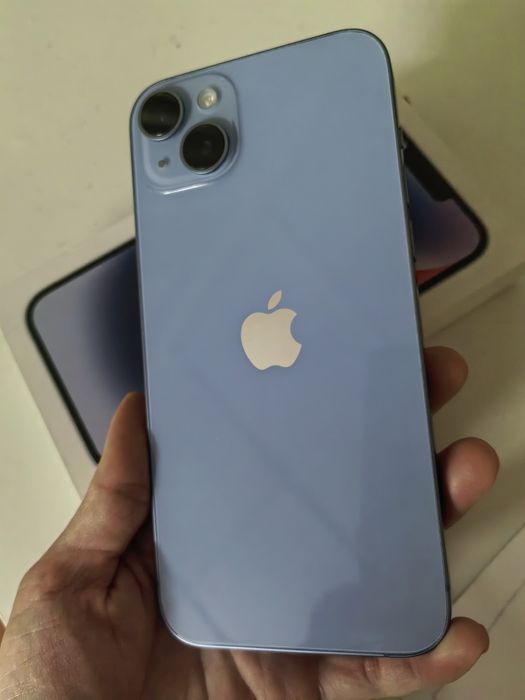 IPhone 14 plus, blue 128gb