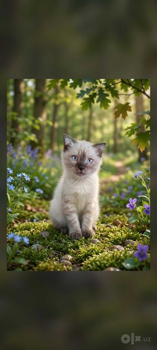 Сиамский котенок