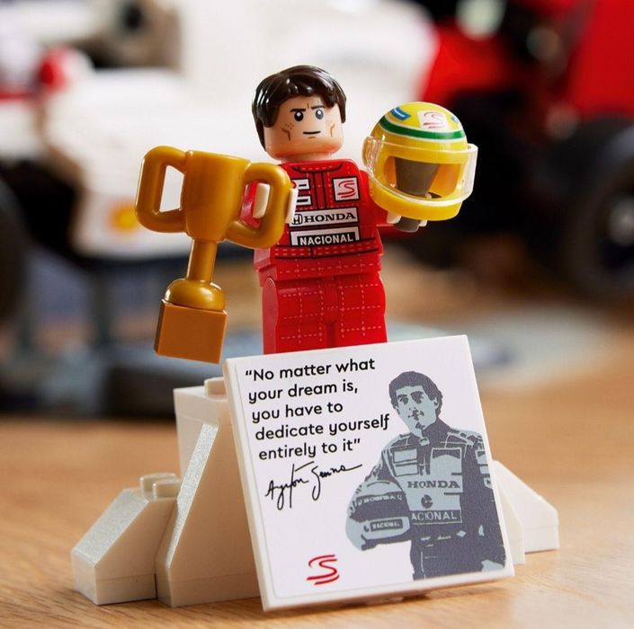 LEGO Icons McLaren MP4/4 & Ayrton Senna 10330 | НОВО | Неотваряно