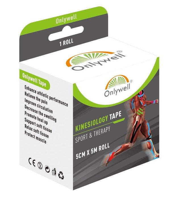 Висококачествени кинезитерапевтични ролкови ленти 5x5 см