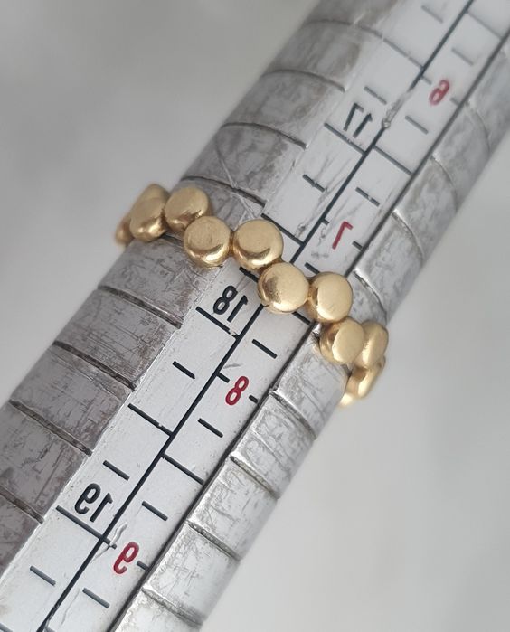 Inel din aur de 14K – mărimea 56, gramaj 1,59 g