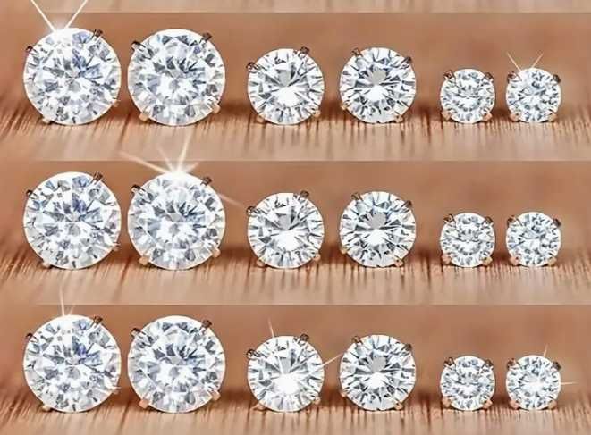 Cercei din argint/placat cu aur 18k