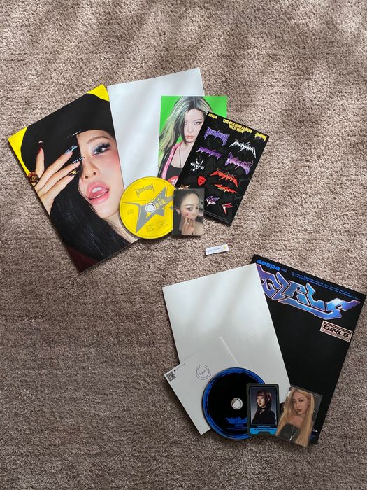 Aespa, Lesserafim, Txt, Stayc, Idle, Itzy, Everglow kpop албуми