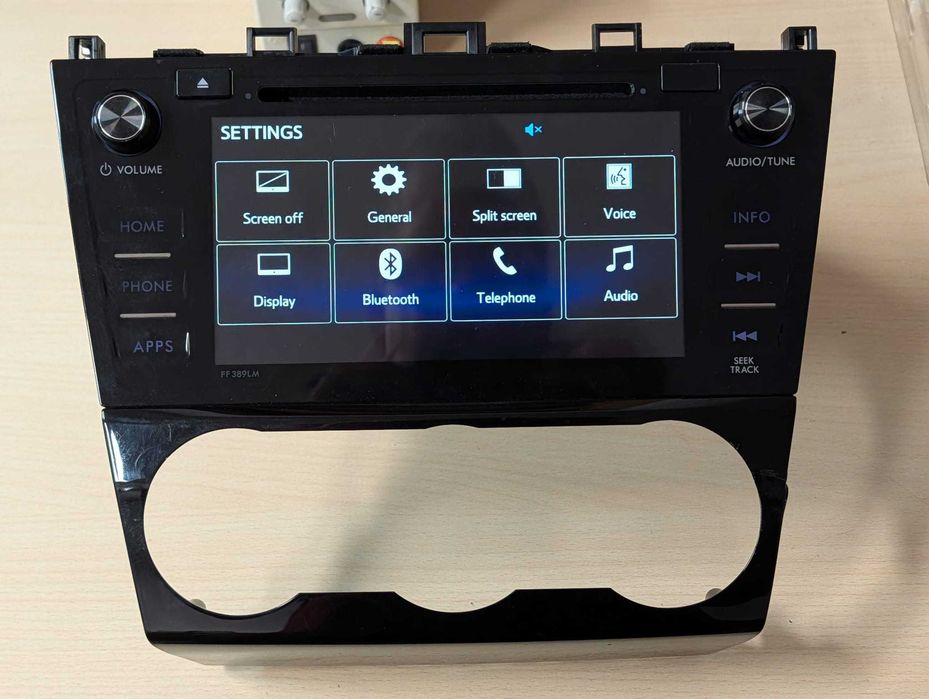 Media player Subaru Forester 2016