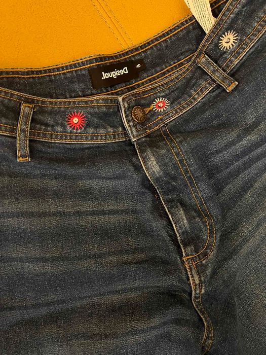 Дамски дънки Desigual и Zara