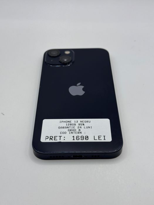 Iphone 13 128GB 95% Grad B Garantie 24 luni - zonemag.ro