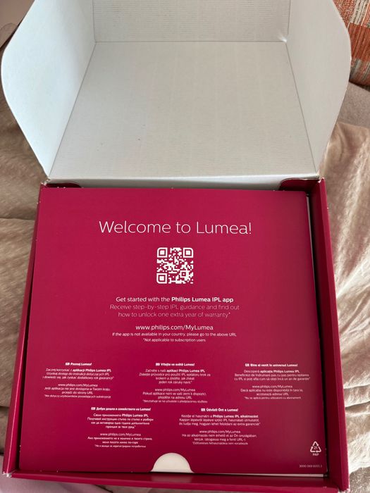 Фотоепилатор Philips Lumea IPL Hair removal 8000