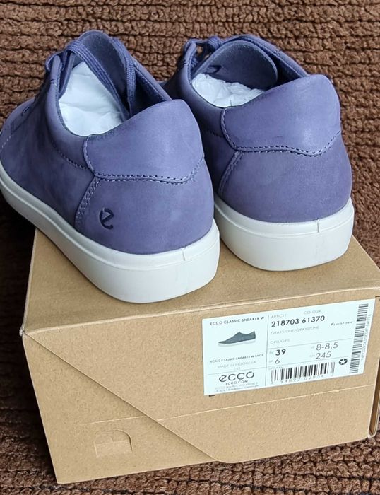 Кожени маратонки ECCO Classic Sneaker W Lace No.39