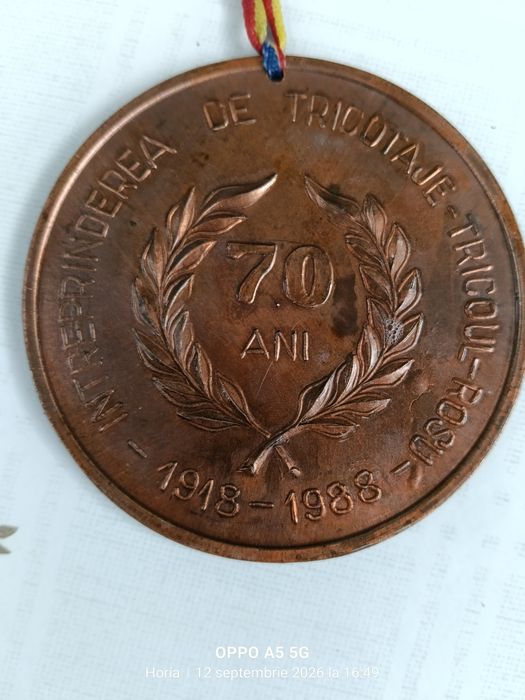 Medalie tricoul roșu arad