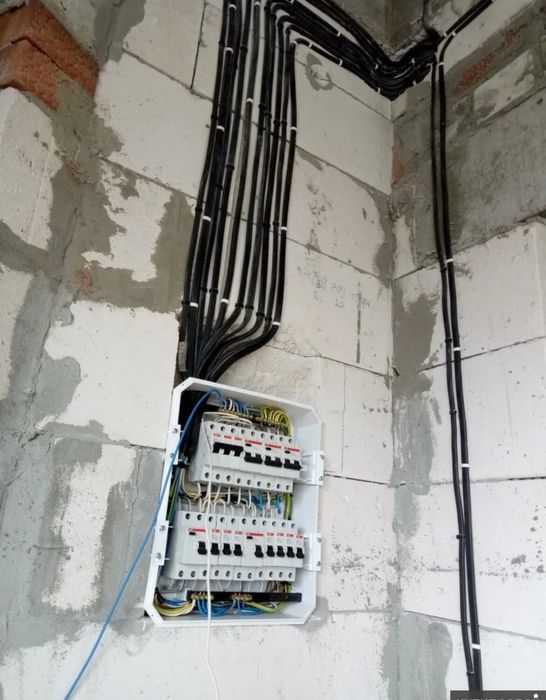 Электирика  Евро ремонт