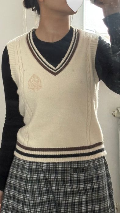 кардиган для школы