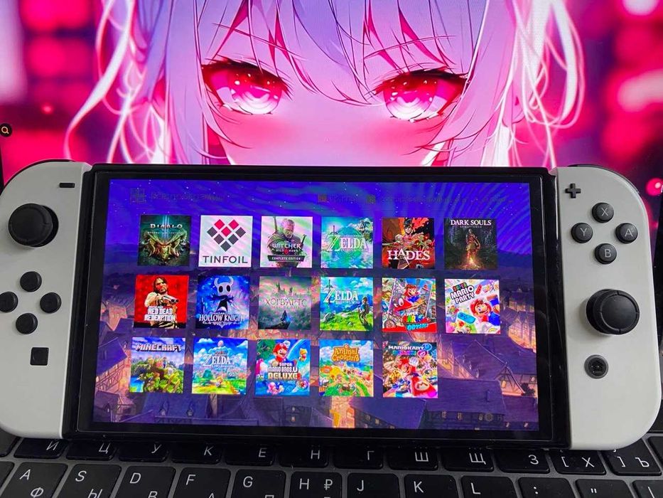 Nintendo Switch Oled прошитый