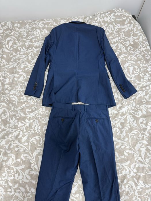 Costum Bigotti Artigiani, bleumarin,model Conti, marime S/ 44