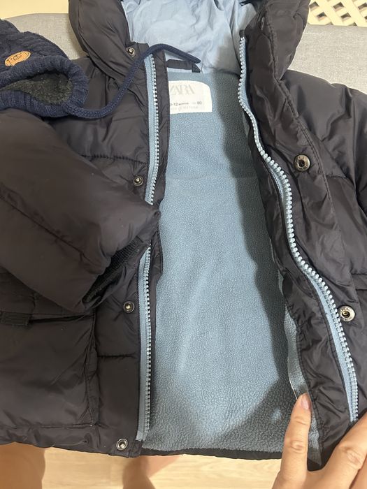Куртка zara на мальчика 98