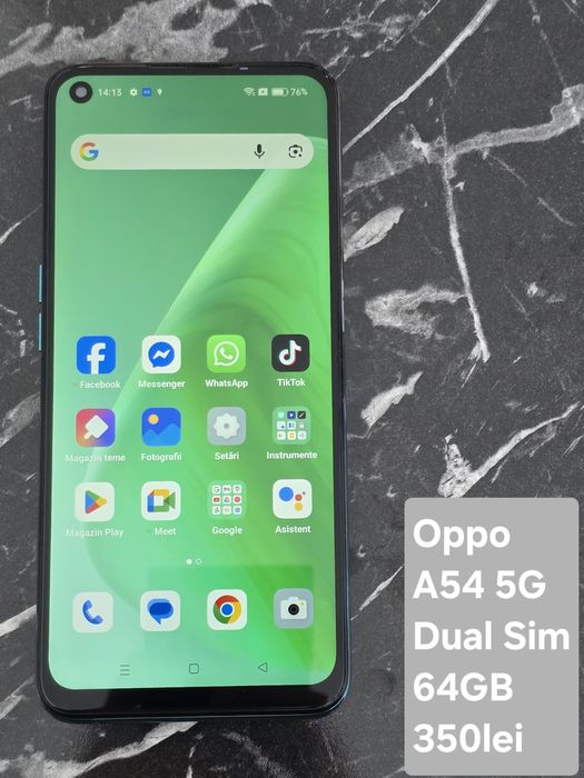 Oppo A54 5G - ofer garantie
