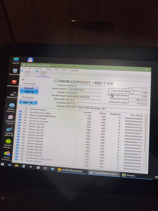 Ssd Crucial Bx200 480gb 100%
