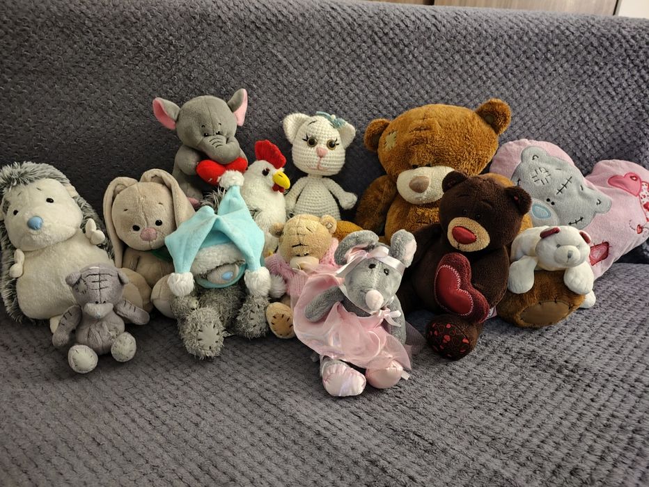 Мягкие игрушки 14шт