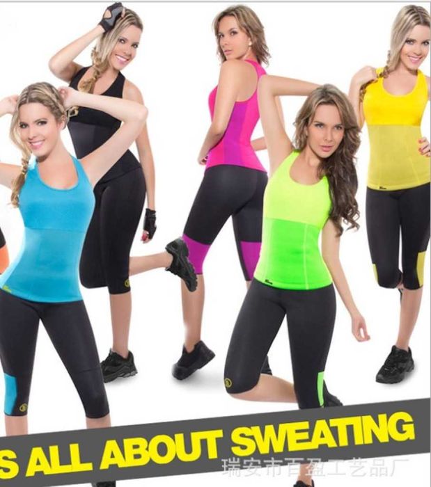 Дамски потник за тренировки. Цвят: черен