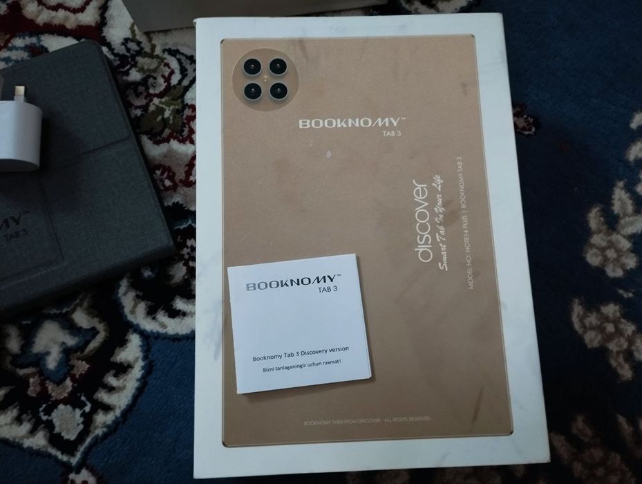 Booknomy Tab 3 plansheti5 ta Til oʻrganish imkoniyati mavjud xotira 8/