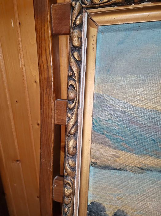 Tablouri vechi in ulei semnate inramate