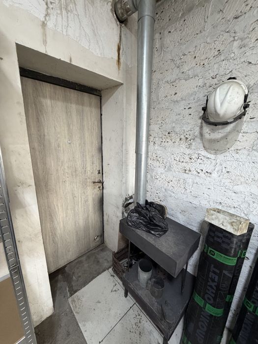 Печка на отработке буржуйка